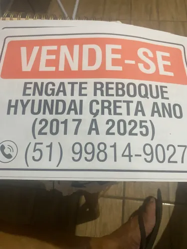 Engate de reboque Creta