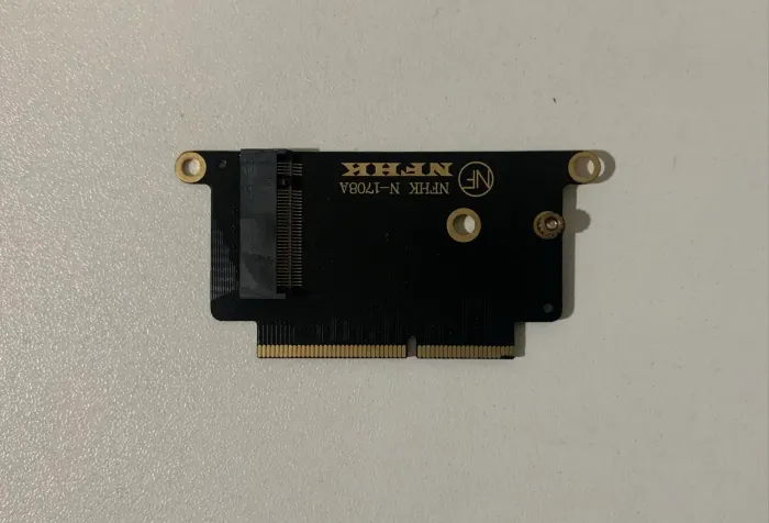 Adaptador NVMe para MacBook 
