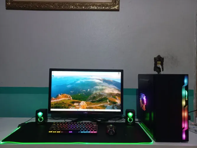 PC COMPLETO I5 5° | 8GB | 240GB SSD + MONITOR 24P
