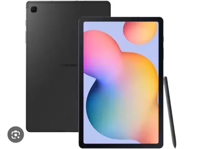 Tablet Samsung Galaxy Tab S6 Lite com capa, caneta e carregador