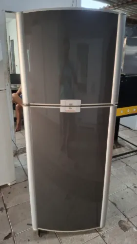 GELADEIRA BRASTEMP FROST FREE INOX CONSERVADA