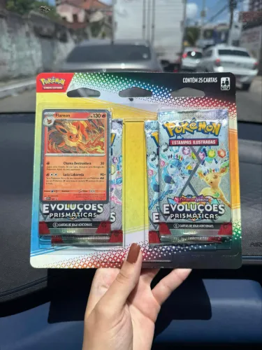 Pokemon Blister Quadruplo Evoluções Prismáticas Idioma Português