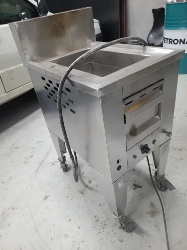 Fritadeira à gás industrial de alta pressão