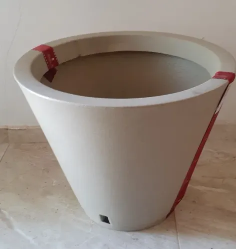 Vaso Grande para Flor, Novo Retirar Alto da Vista