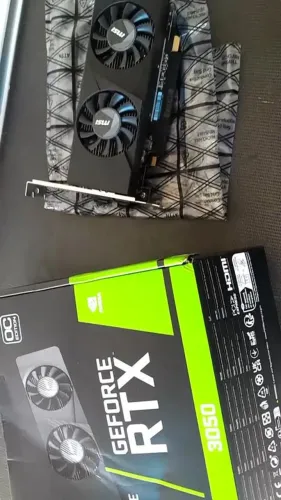 Troco placa de vídeo Rtx 3050 nova
