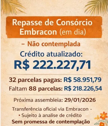 Parcelo no cartão de crédito