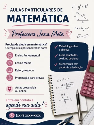 Professora de Matemática 