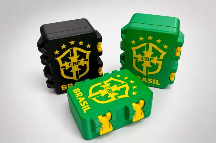 Caixinhas Caixa de Figurinhas da Copa do Mundo