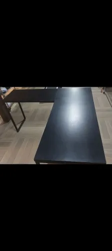 Mesa em L estilo industrial 1,50x1,50