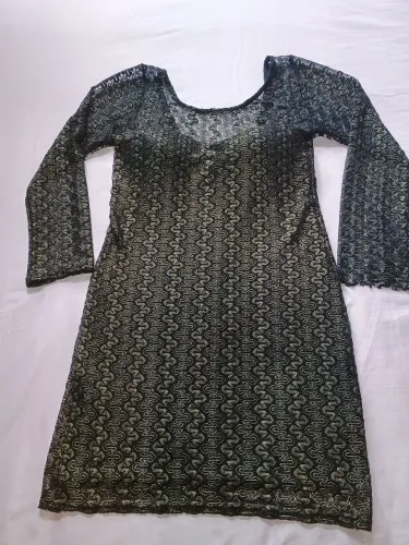 Vestido festa em.renda elegante