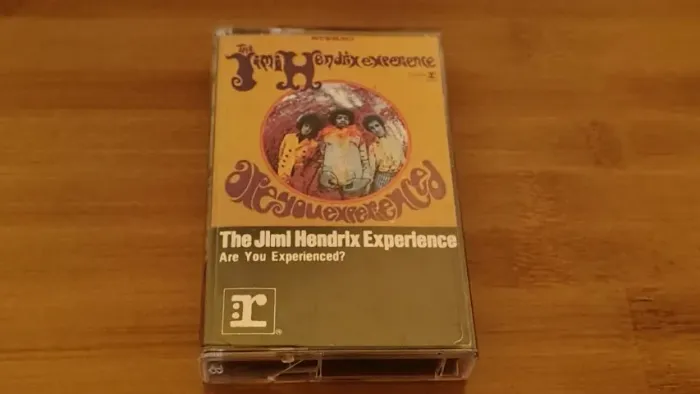 Fita K7 Jimi Hendrix Experience - Are You Experienced Importada (1st press, Dolby System)