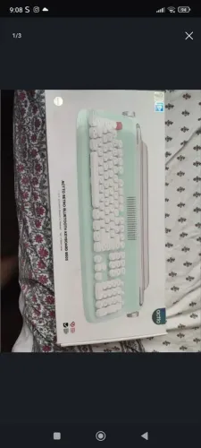 Teclado actto NOVO NUNCA USADO.
