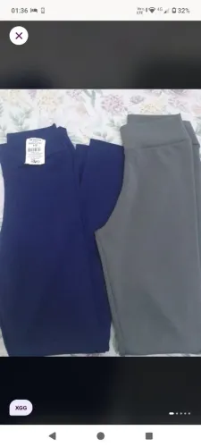 2 calças legging plus size novas