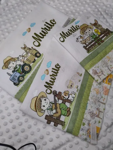 Kit fralda personalizado 