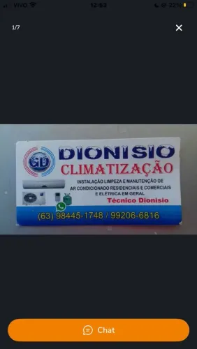 Instalação de ar condicionado no Papel e limpeza em geral