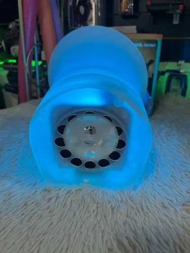 Balde de bebidas com som Bluetooth e RGB 