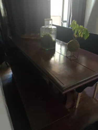 Mesa madeira maciça rústica para sala de jantar usada Para vender rápido 10 vezes no carta