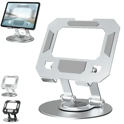 Suporte de Mesa para Tablet em Metal com Rotação 360° - H'maston em São Luís ma