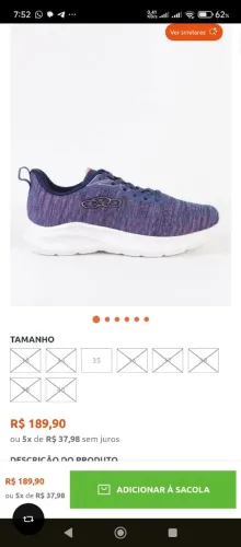 Tênis feminino