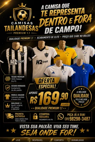 Camisas Futebol