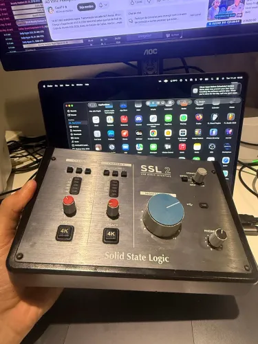 Interface de Audio SSL 2 (Solid State Logic)