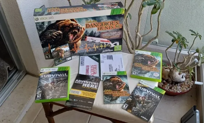 Cabelas Dangerous Hunts 2013 Top Xbox 360 Na Caixa + Jogos