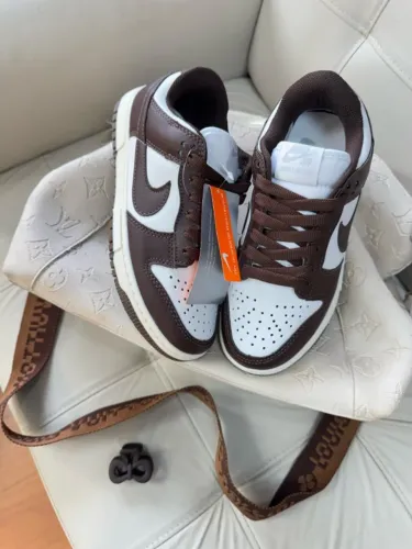 Tênis Nike SB Dunk Low Pro Unissex Premium Castanho/Branco