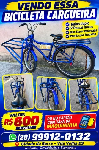 Vendo Bicicleta Cargueira