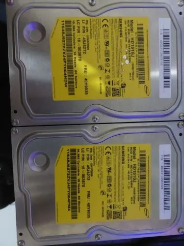 2 HDS 160GB SAMSUNG
