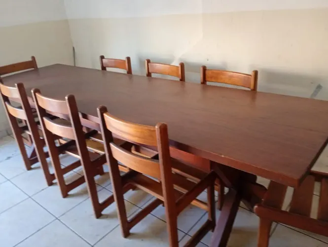 Mesa de madeira 3,10 m