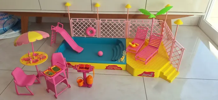 Piscina da Barbie Completa anos 80