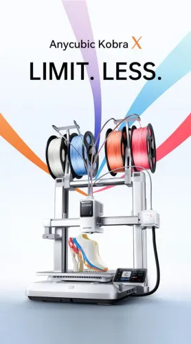 ANYCUBIC KOBRA X - IMPRESSORA 3D NOVA | PRONTA ENTREGA