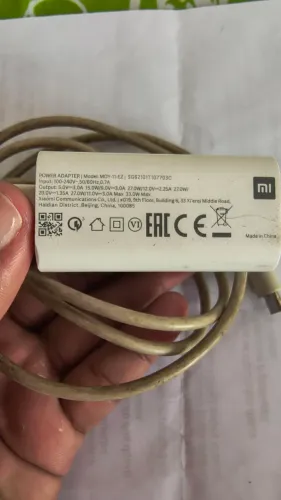Carregador turbo Power 33W Xiaomi