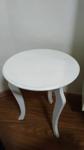Mesa redonda de MDF