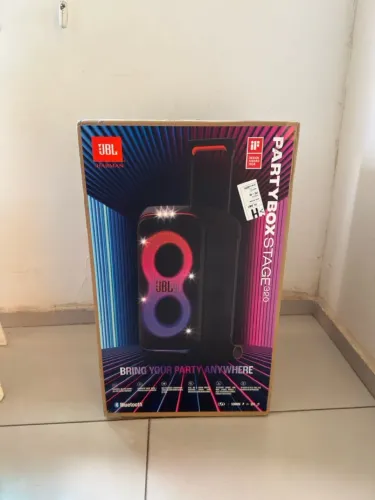 JBL PARTYBOX STAGE 320 LACRADA COM NF !