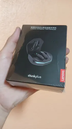 Fone Bluetooth lenovo gm2 pro, leia a descrição