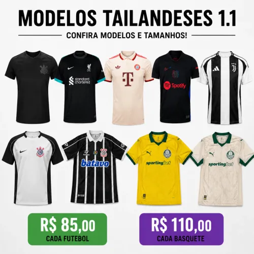Camisas de Futebol Tailandesas 1.1