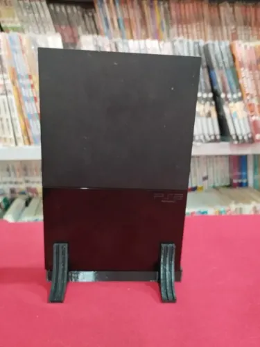 Suporte Playstation 2 Slim Ps2 Vertical Pezinho Apoio Base - IG