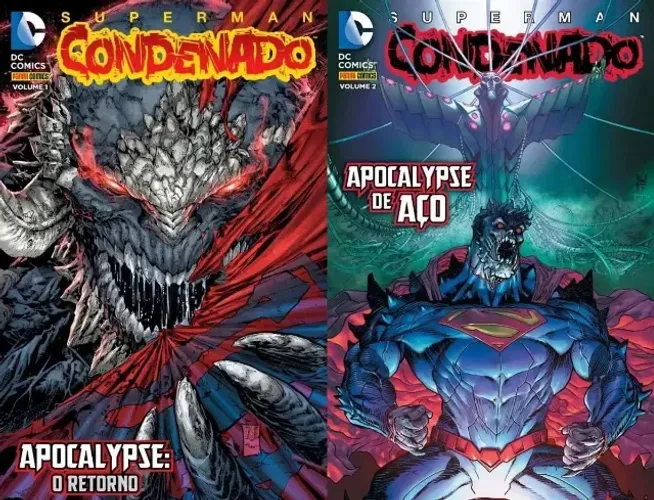 superman condenado completo (volumes 1 e 2)