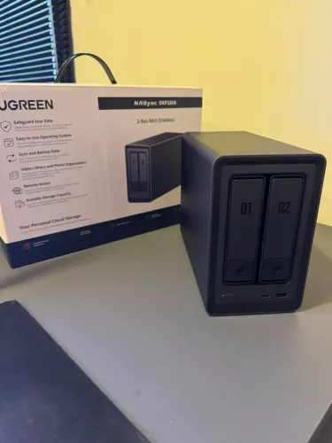 Storage Ugreen Dxp2800 Cinza Nas 2 Baias