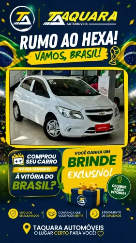 Chevrolet Onix Hatch LT 1.0 8V Flex Power Mec. 4P 2015