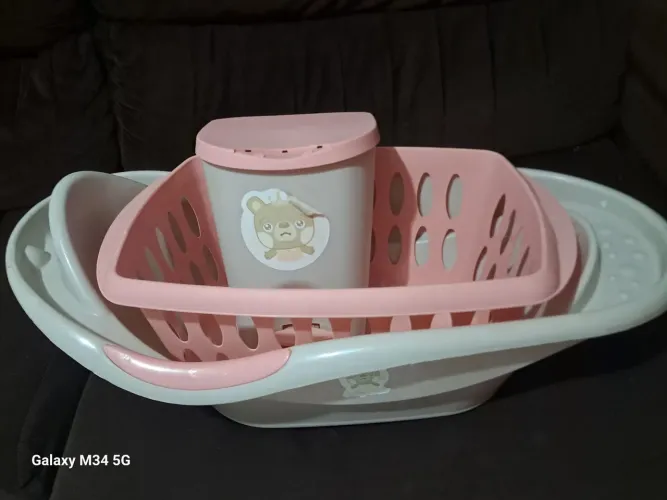 Kit banheira bebê