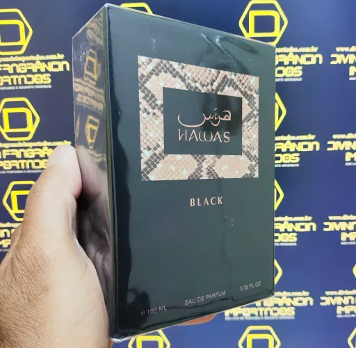 Perfume Árabe Hawas Black