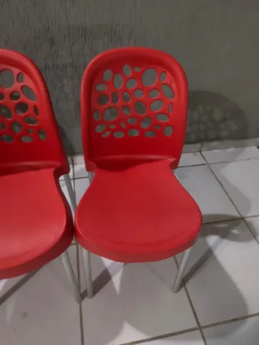 Cadeiras vermelhas deluxe 