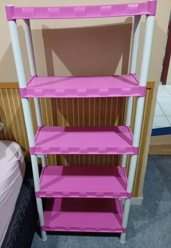 ESTANTE PLÁSTICA 5 PRATELEIRAS