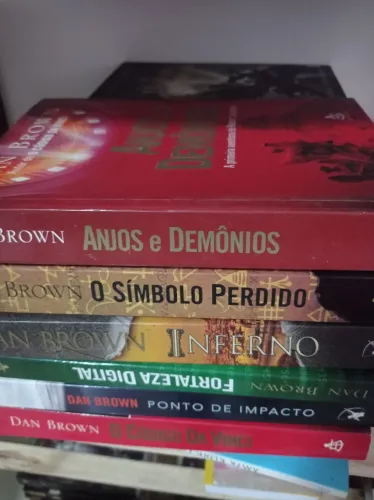 Coleção de livros Dan Brown