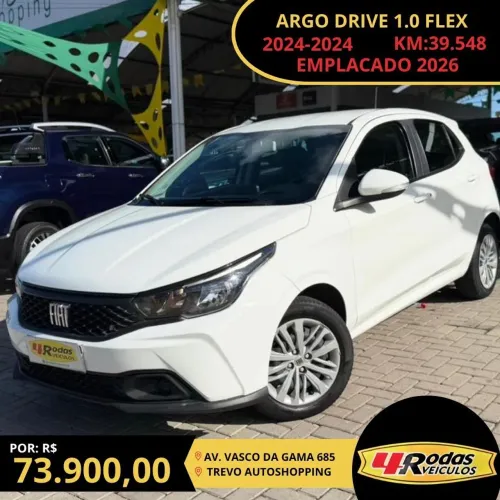 Fiat Argo Drive 1.0 6V Flex 2024