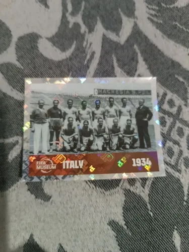 Figurinha Itália 1934.