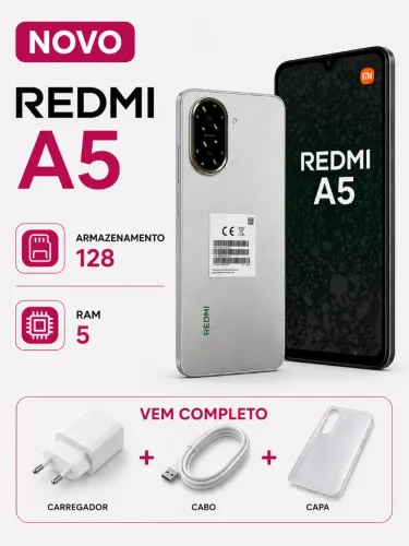 Vendo Celular Novo na caixa completo com: carregador e capa.
