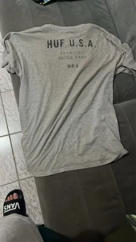 Camiseta huf cinza 